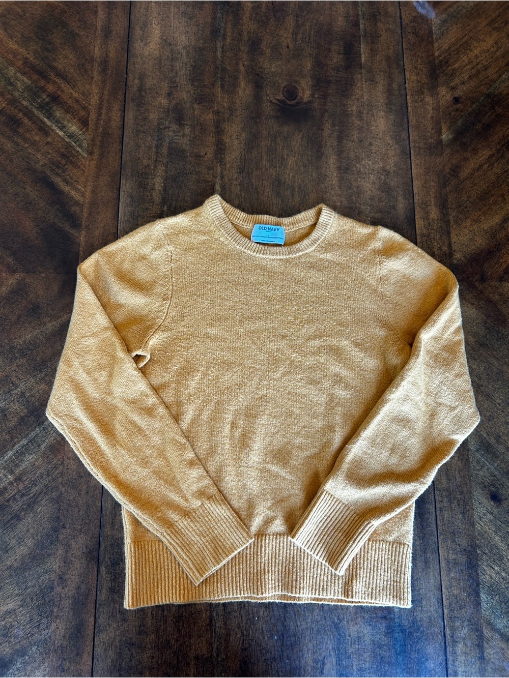Super Soft Old Navy Women's Crewneck Sweater - Mustard Yellow